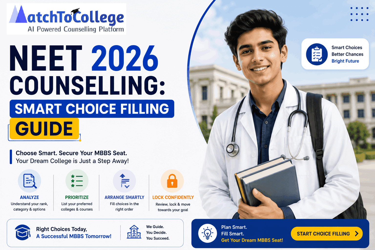 NEET 2026 Counselling: Smart Choice Filling Guide