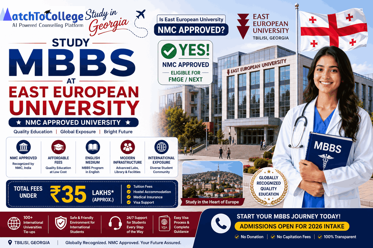 East European University NMC Approval: 2025-26 Critical Update