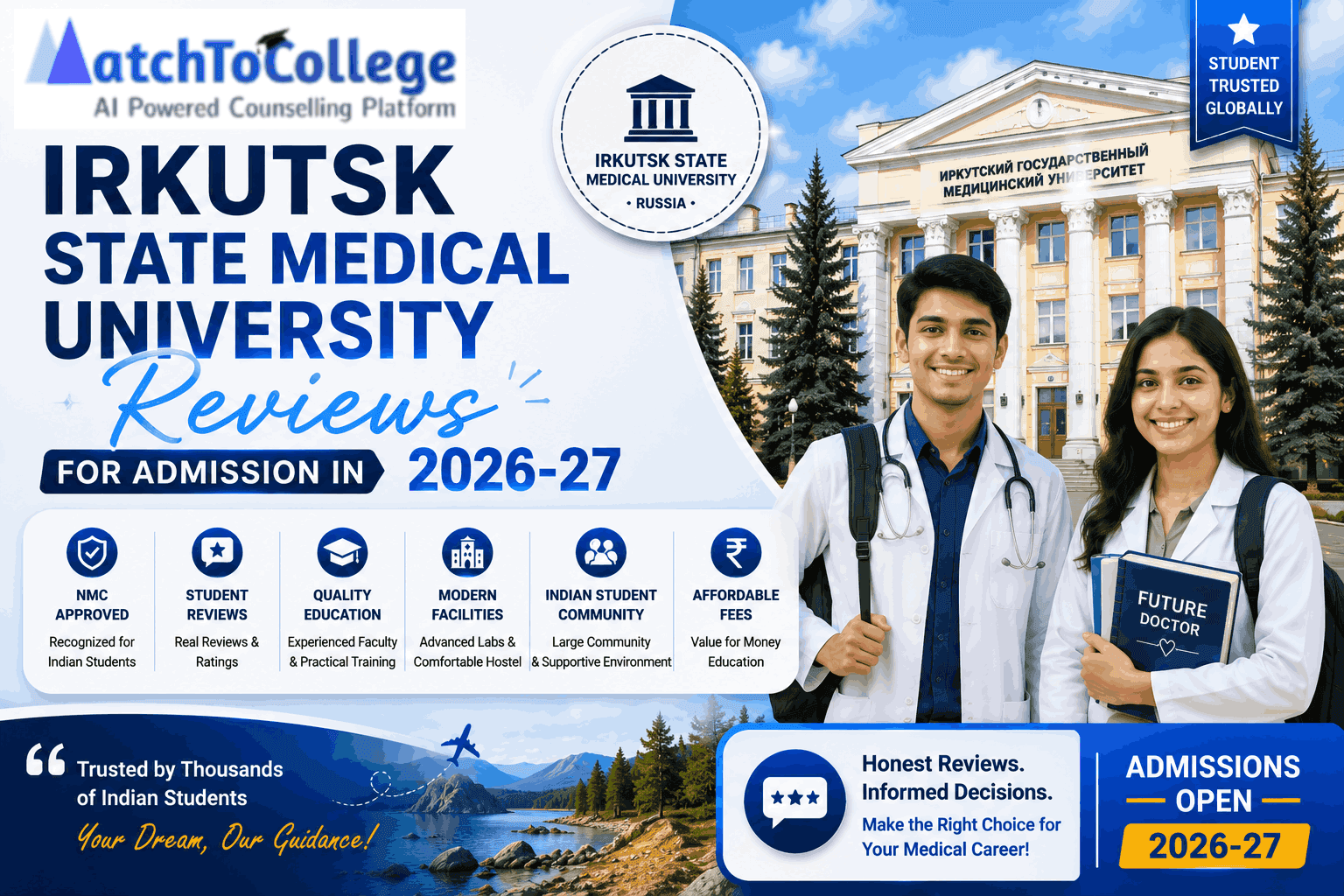 Irkutsk State Medical University Reviews for 2026-27 MBBS