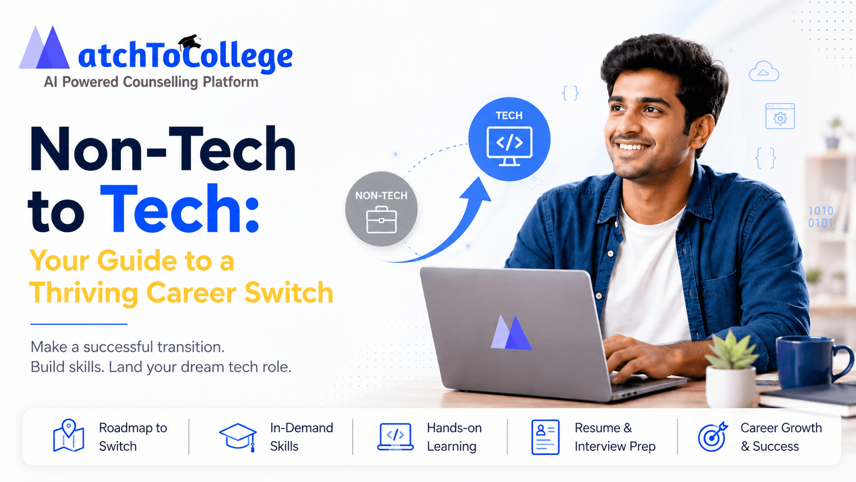 Non-Tech to Tech: Your Guide to a Thriving Career Switch