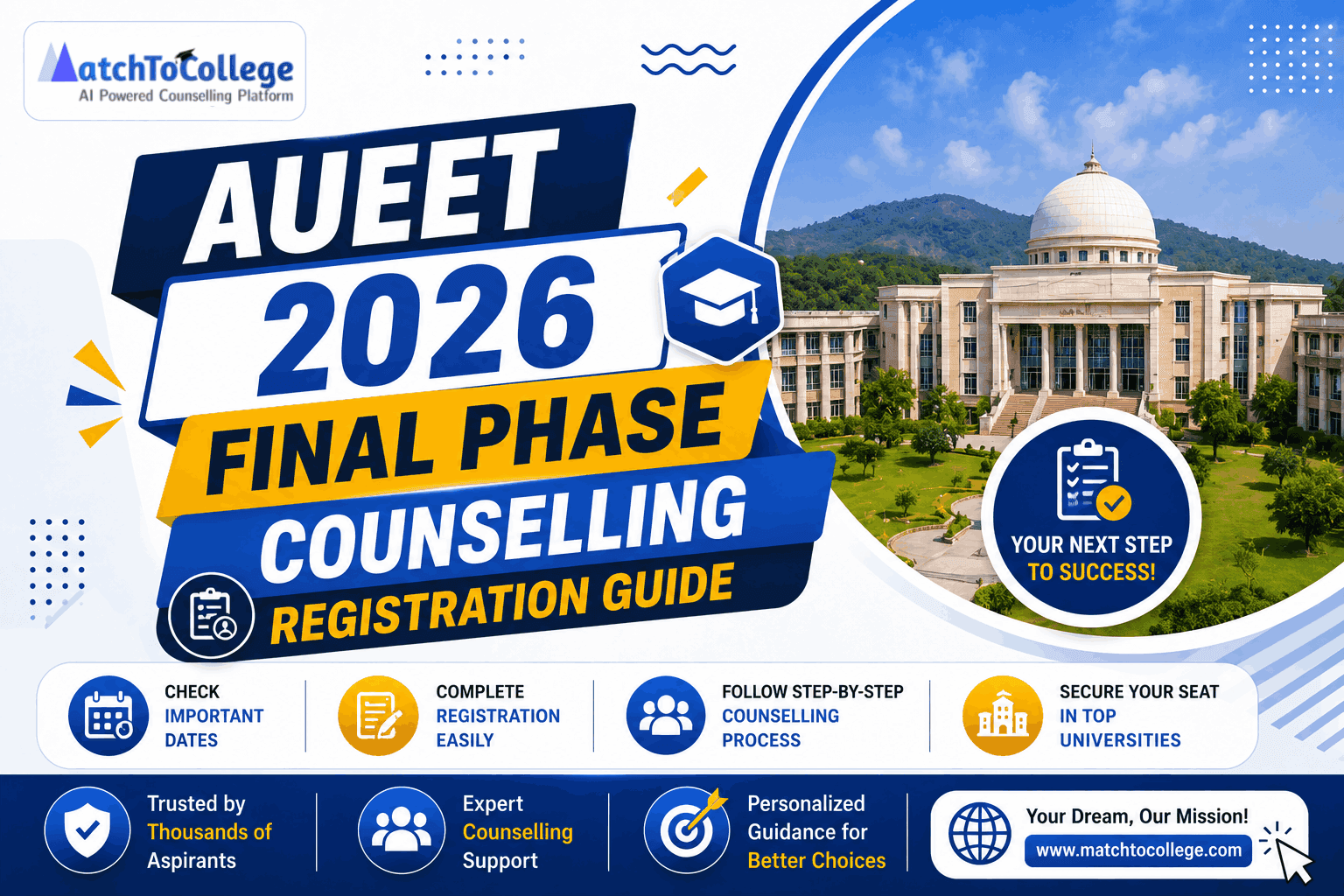 AUEET 2026 Final Phase Counselling Registration Guide