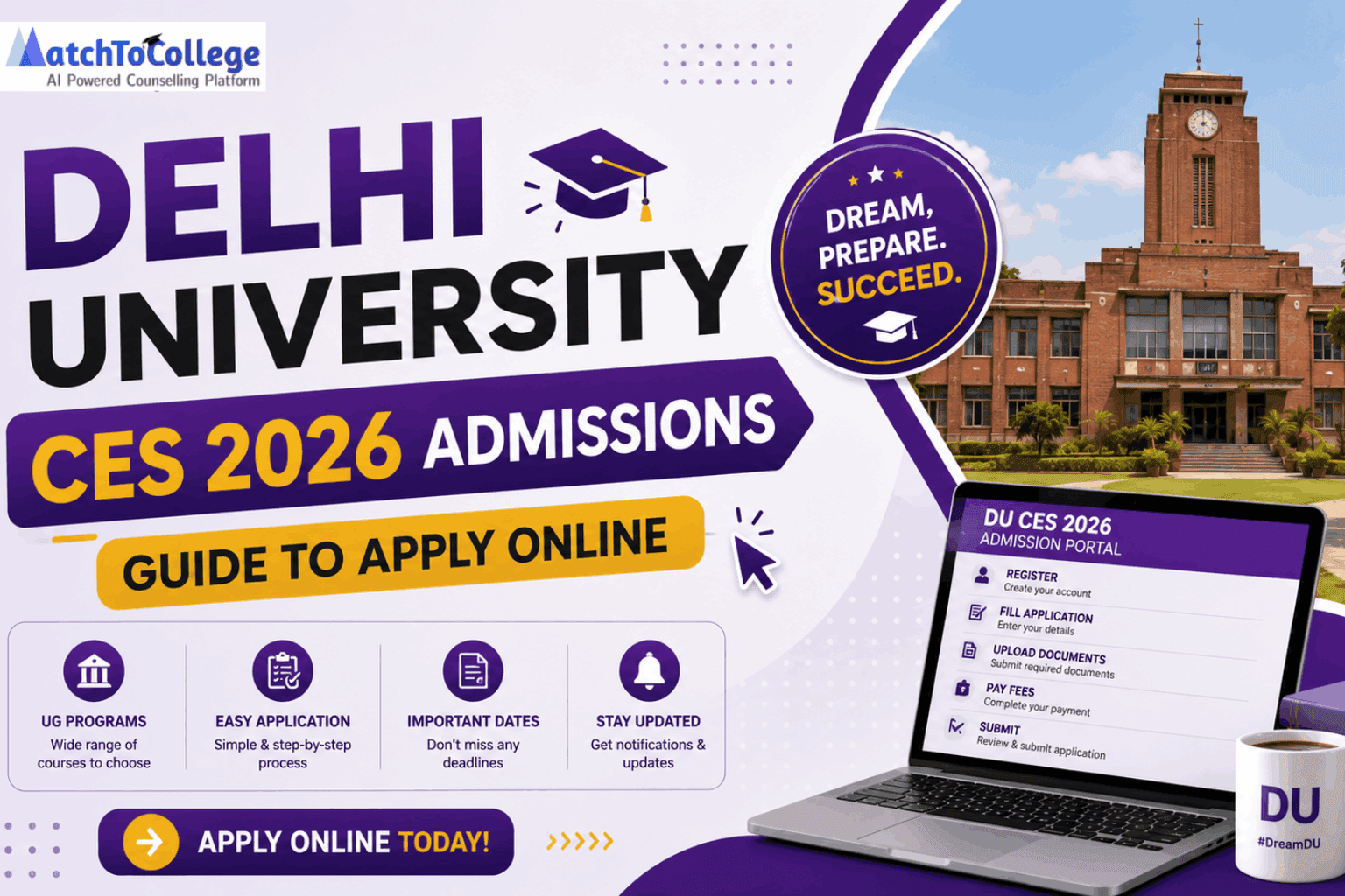 Delhi University CES 2026 Admissions: Guide to Apply Online