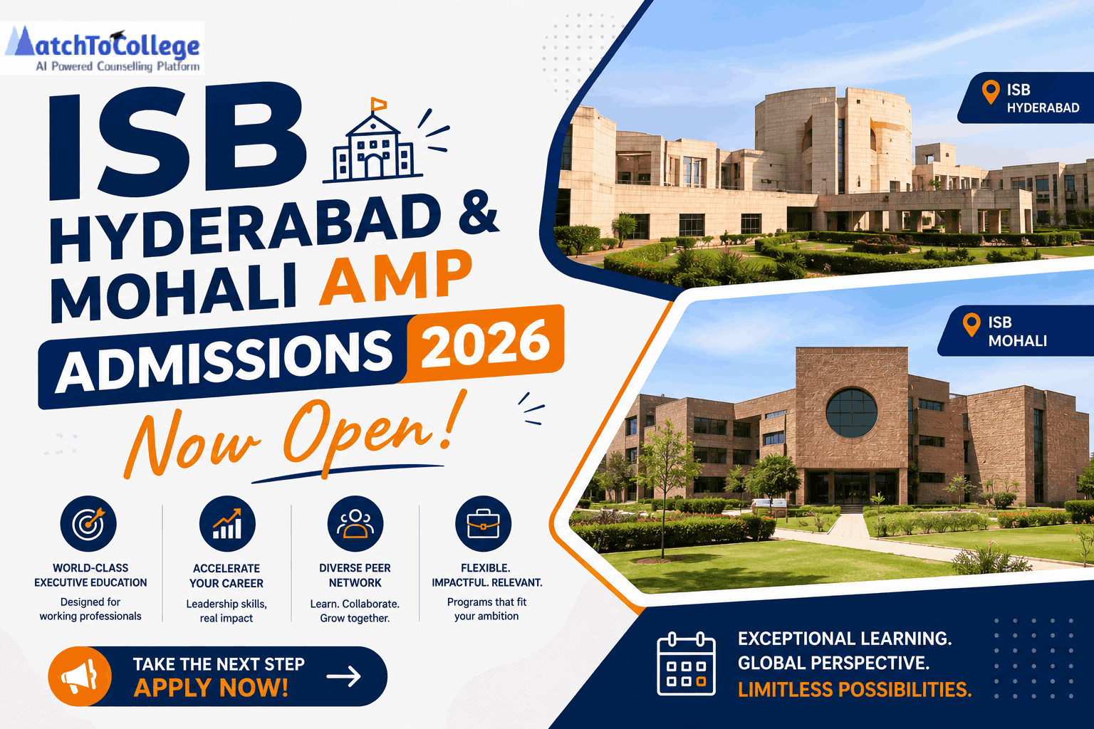 ISB Hyderabad & Mohali AMP Admissions 2026 Now Open