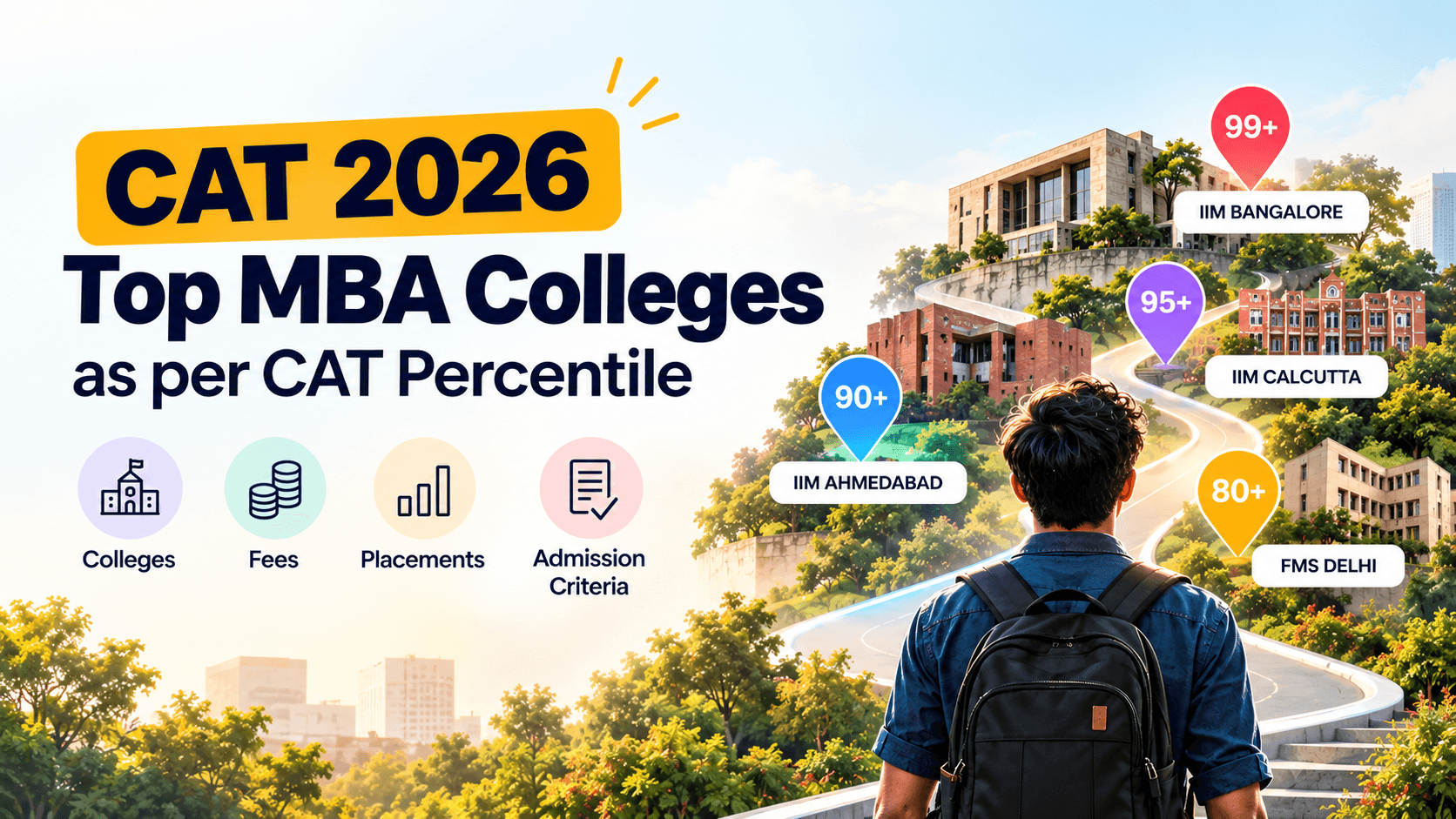 CAT 2026: Top MBA Colleges as per CAT Percentile