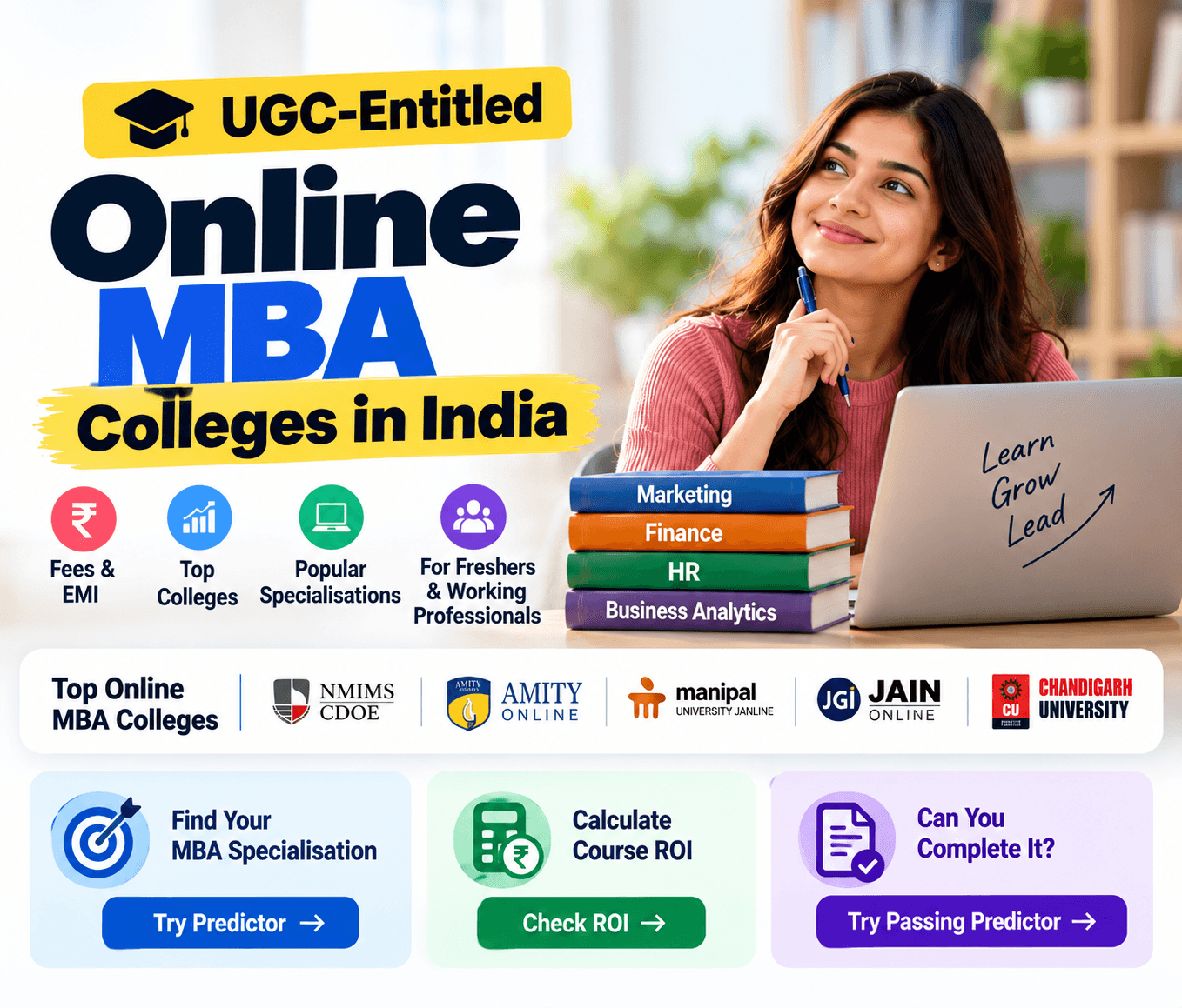 Best Online MBA Colleges in India: Fees, EMI, Rankings & Career Options
