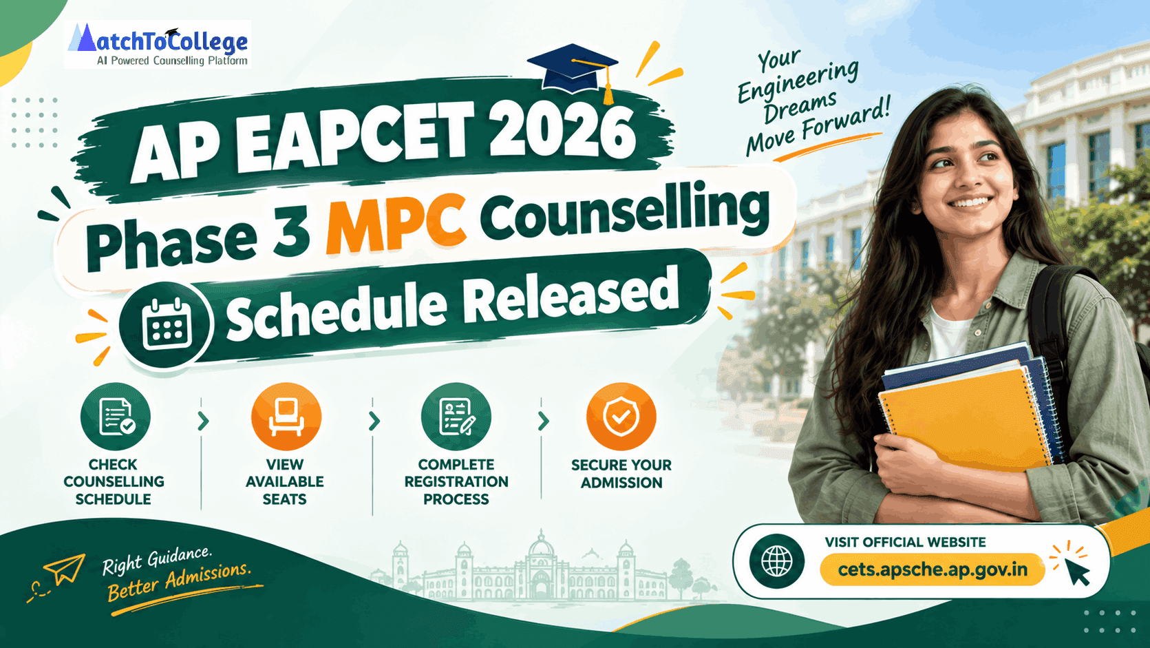 AP EAPCET 2026 Phase 3 MPC Counselling Schedule Released