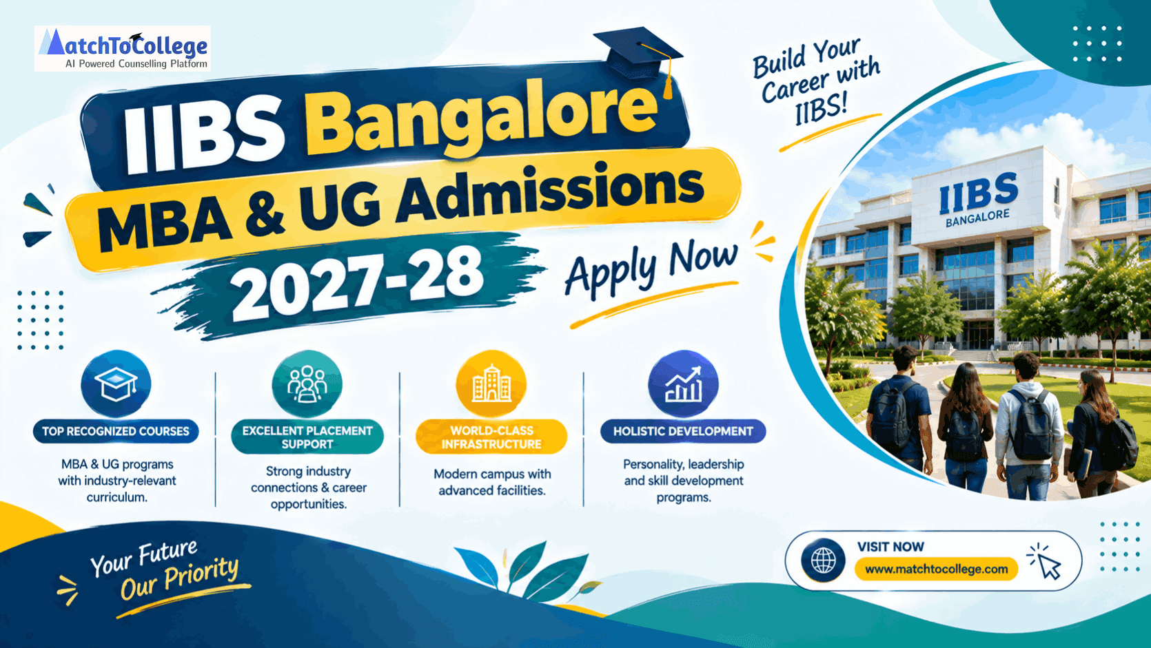IIBS Bangalore MBA & UG Admissions 2027-28: Apply Now