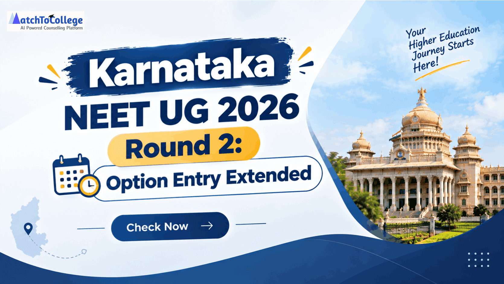 Karnataka NEET UG 2026 Round 2: Option Entry Extended