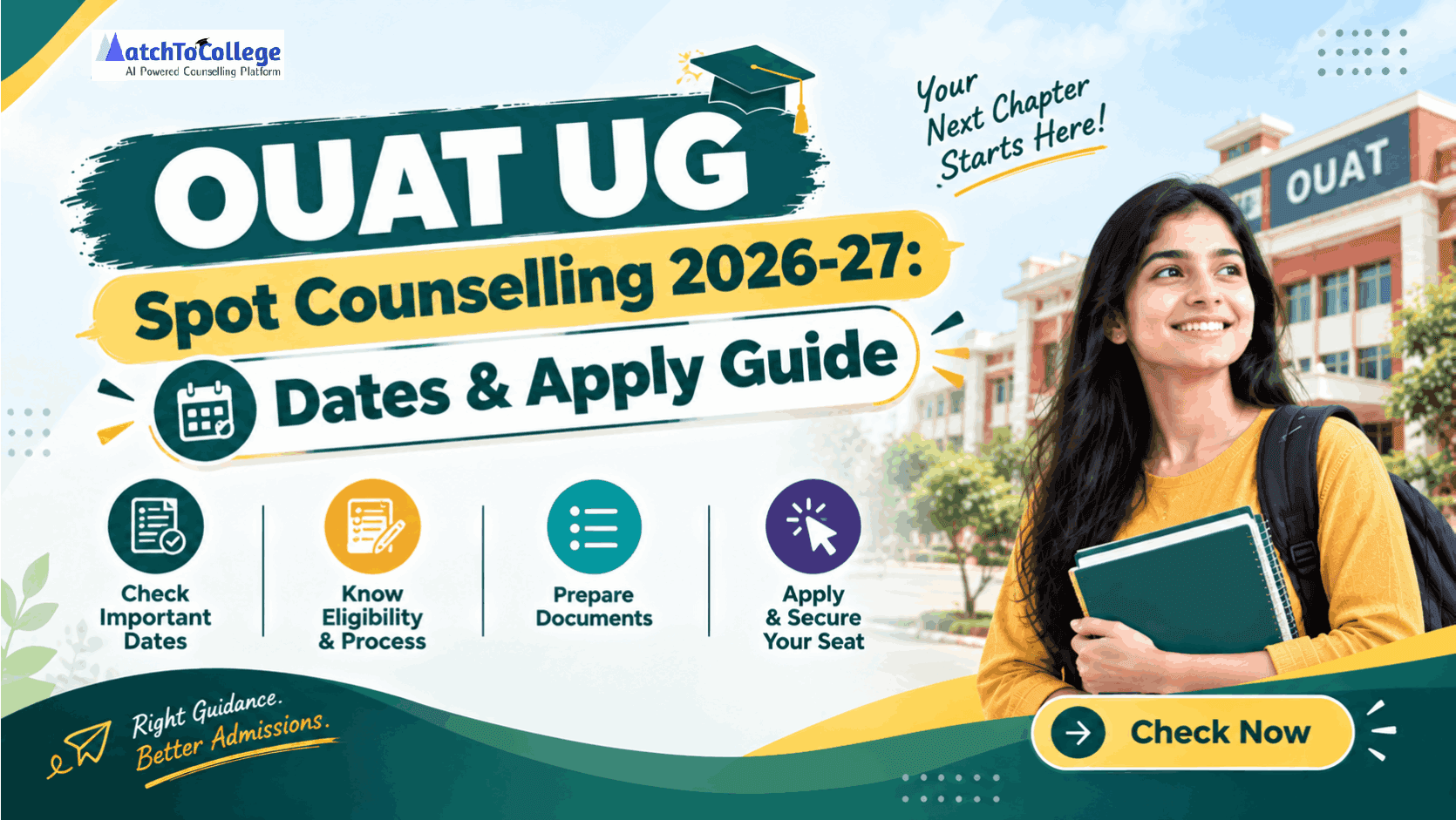 OUAT UG Spot Counselling 2026-27: Dates & Apply Guide