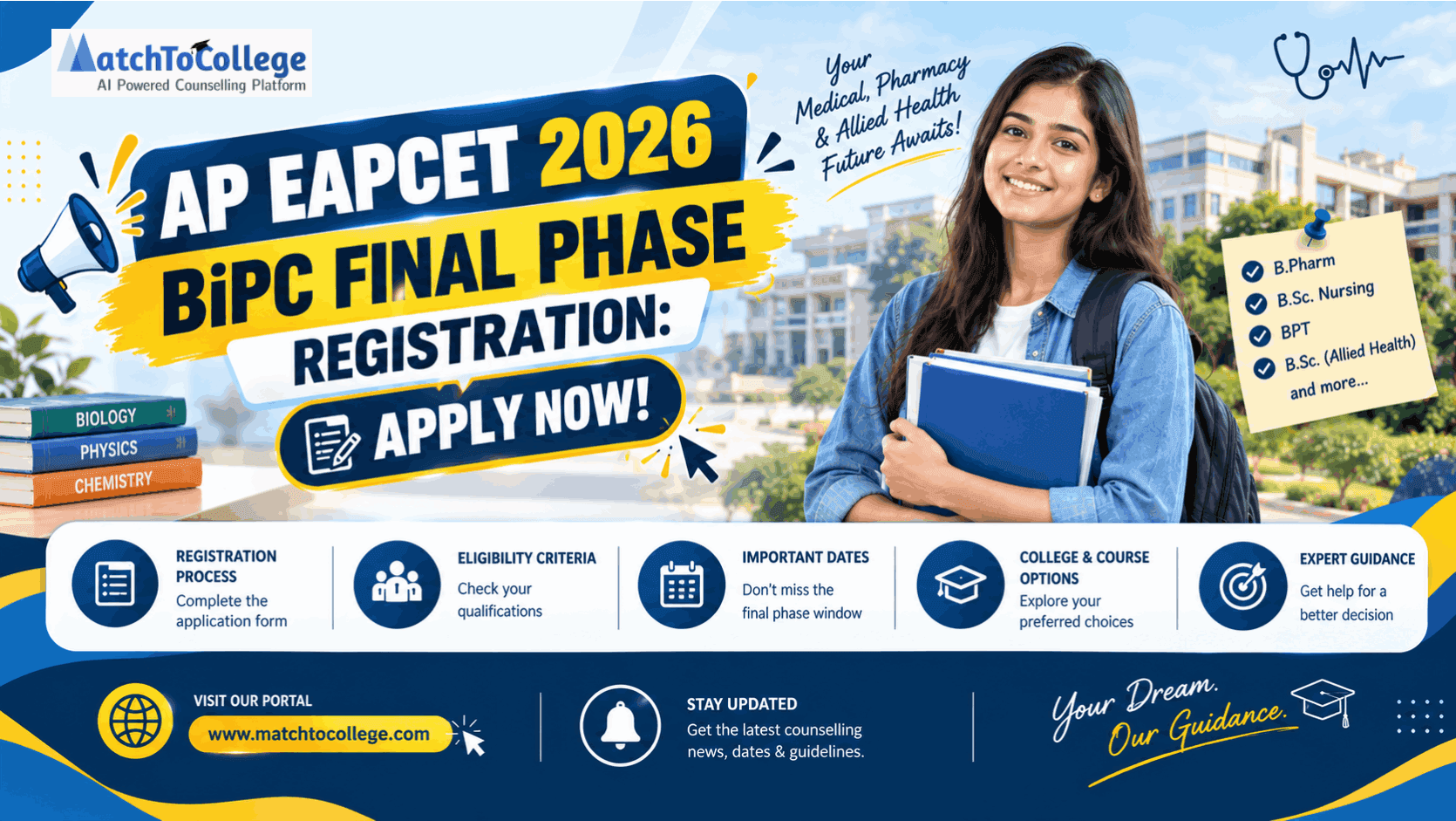 AP EAPCET 2026 BiPC Final Phase Registration: Apply Now!
