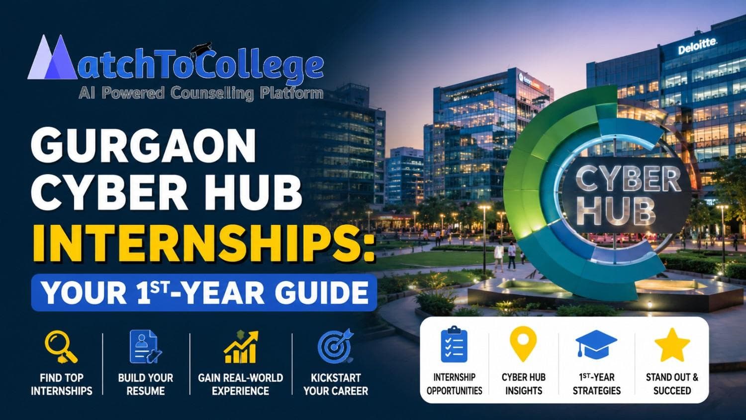 Gurgaon Cyber Hub Internships: Your 1st-Year Guide