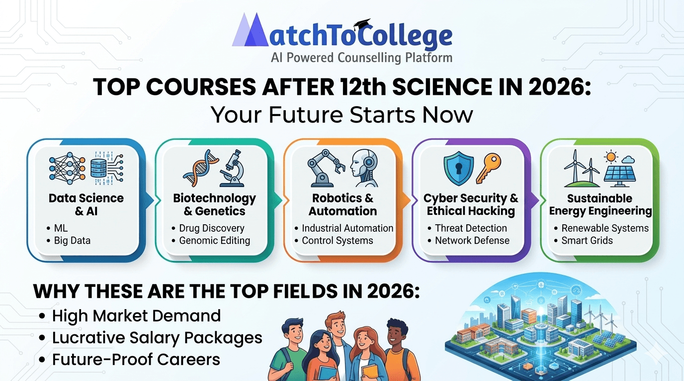 Top Courses After 12th Science in 2026: Your Future Starts Now