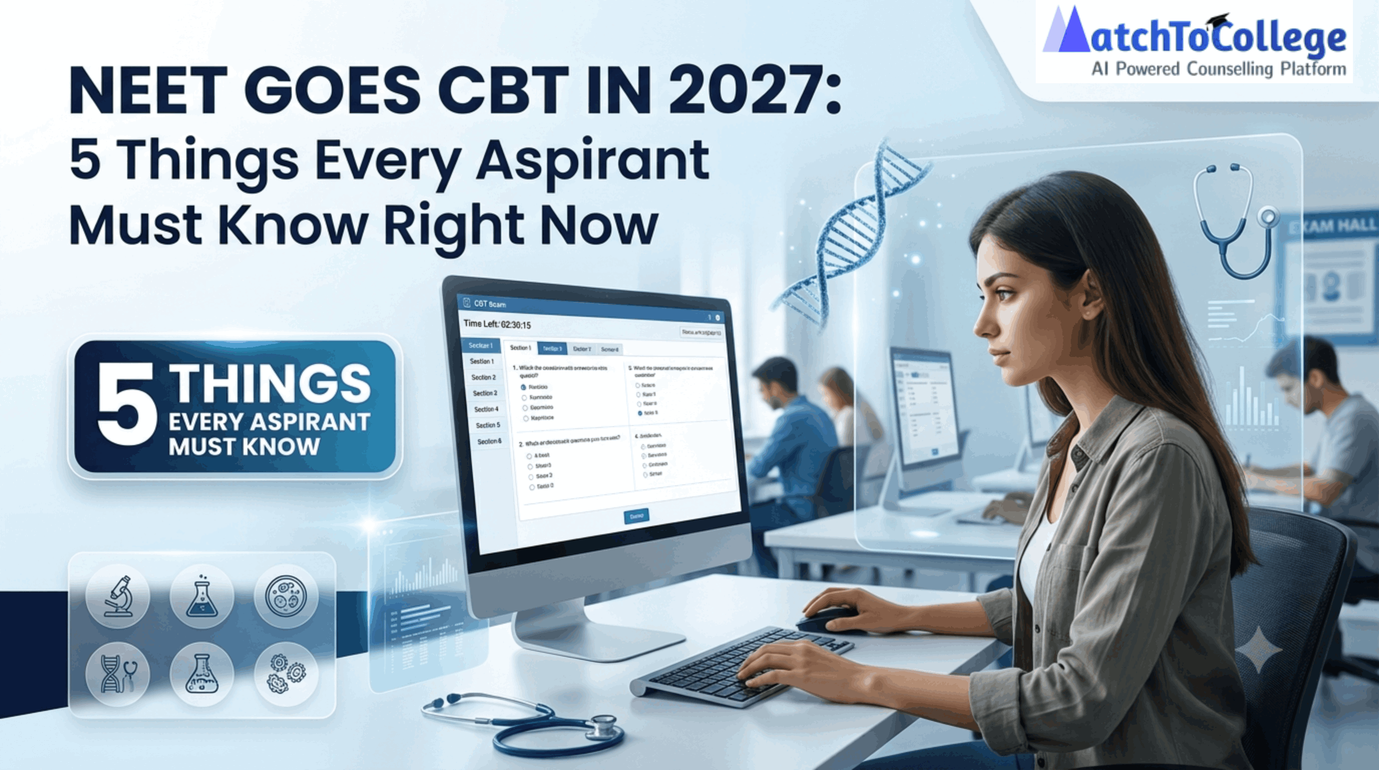 NEET 2027 Goes CBT: 5 Must-Knows for Aspirants Now!