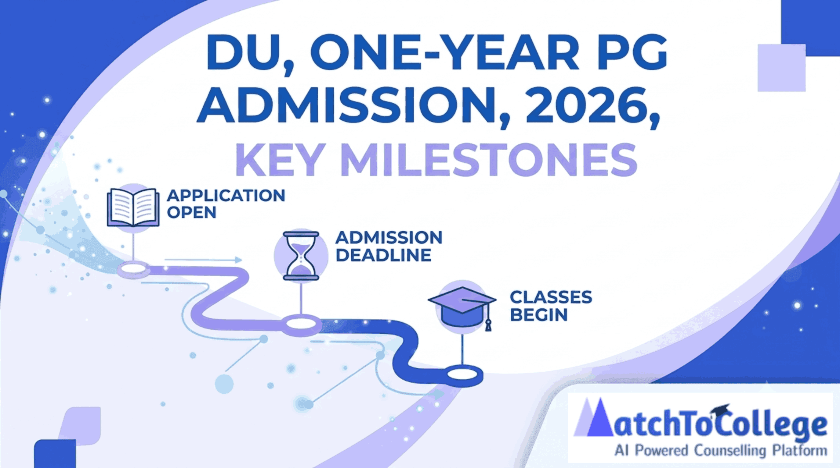 DU One-Year PG Admission 2026 Opens: Key Dates & Fees