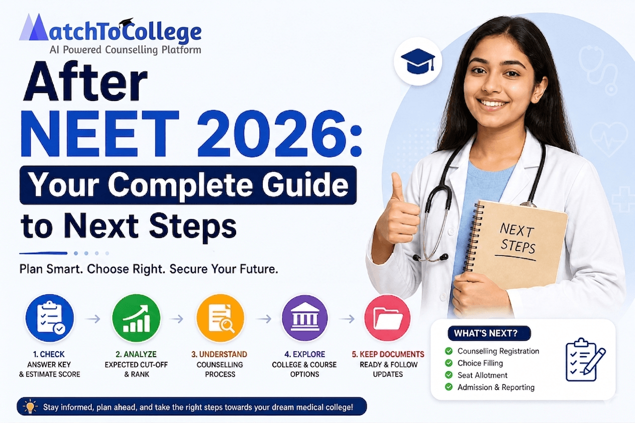 After NEET 2026: Your Complete Guide to Next Steps