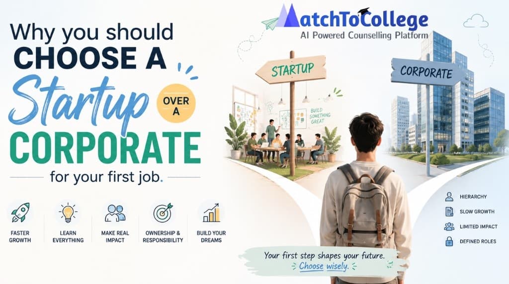 Startup vs Corporate: Your First Job, Your Future Path