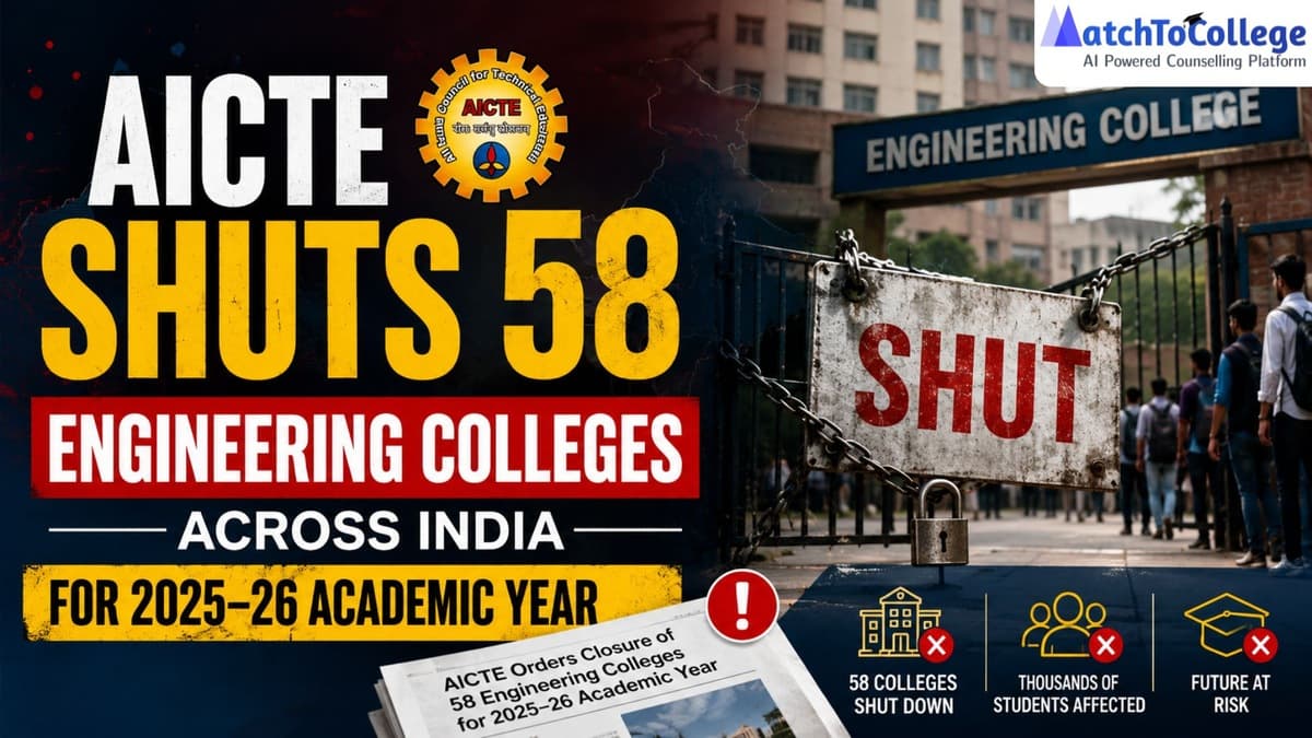 AICTE Shuts 58 Engineering Colleges: Impact & Your Future
