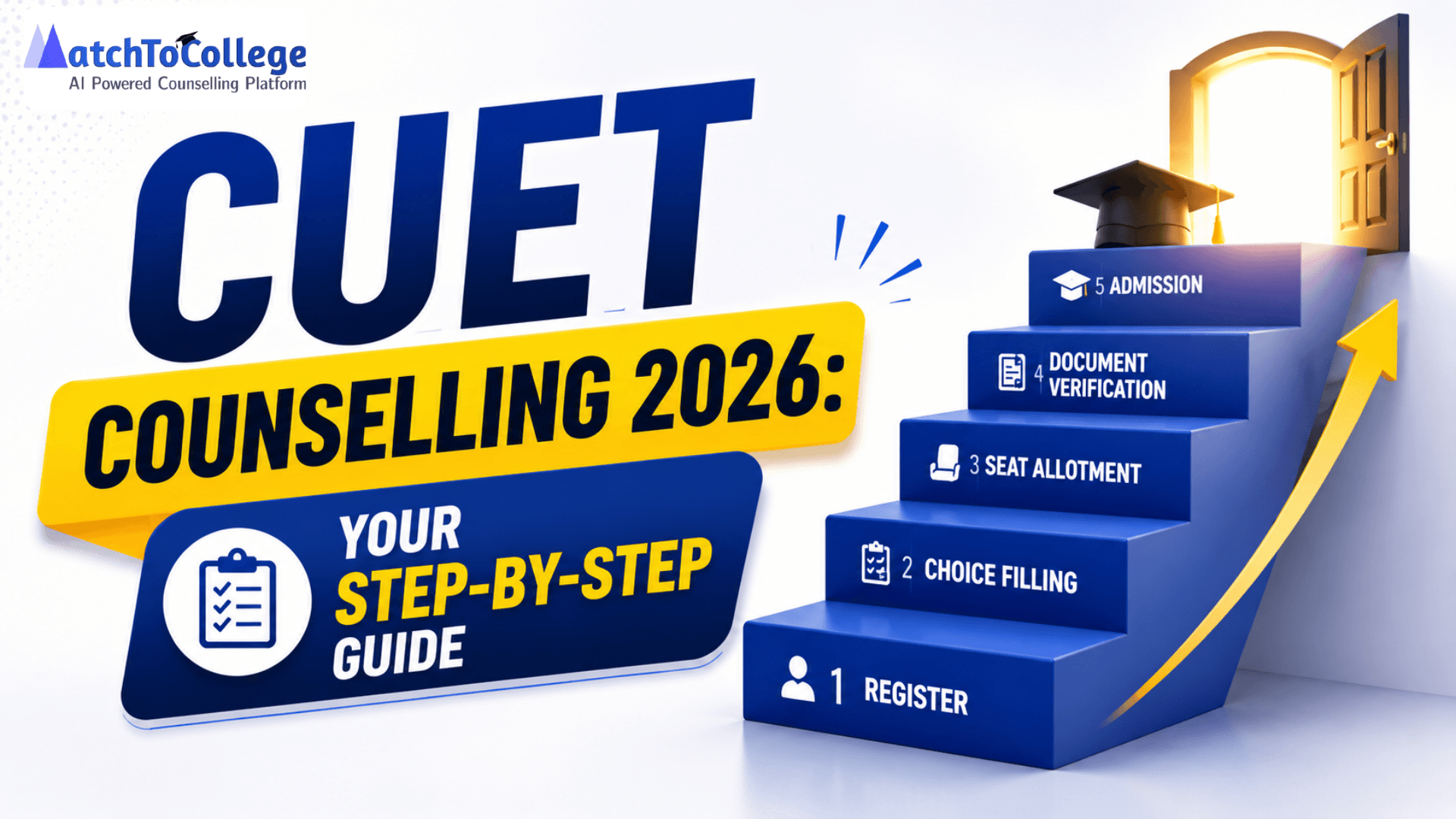CUET Counselling 2026: Your Step-by-Step Guide