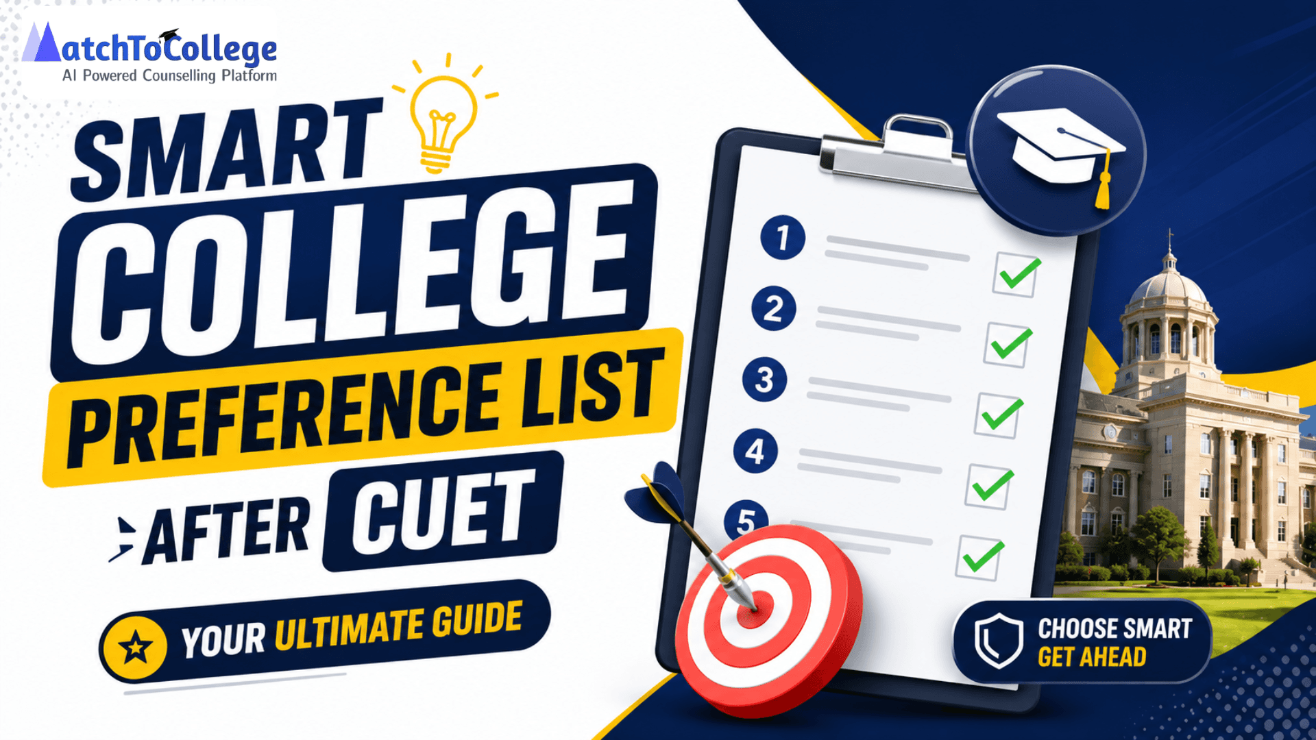 Smart College Preference List After CUET: Your Ultimate Guide