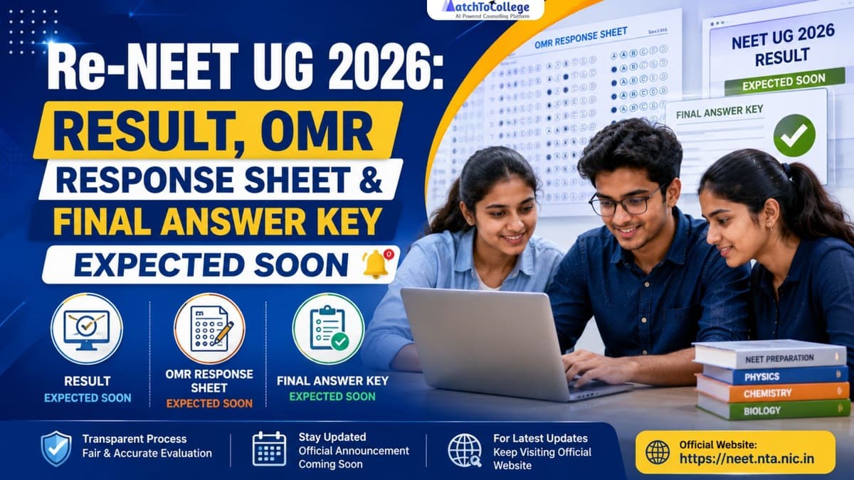 Re-NEET UG 2026: Results, OMR & Answer Key Soon