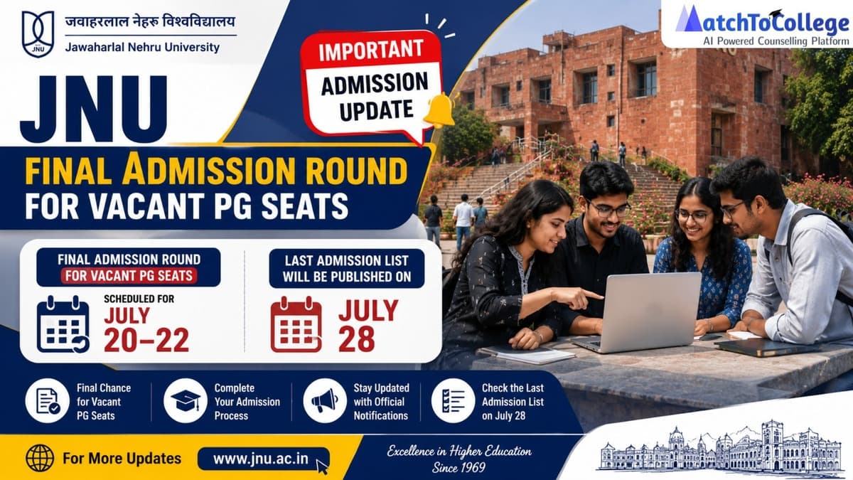Last Call for PG Seats: Final Admission Round & List Dates