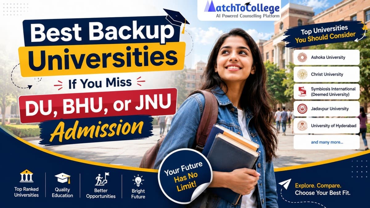 Best Backup Universities if You Miss DU, BHU, JNU Admission