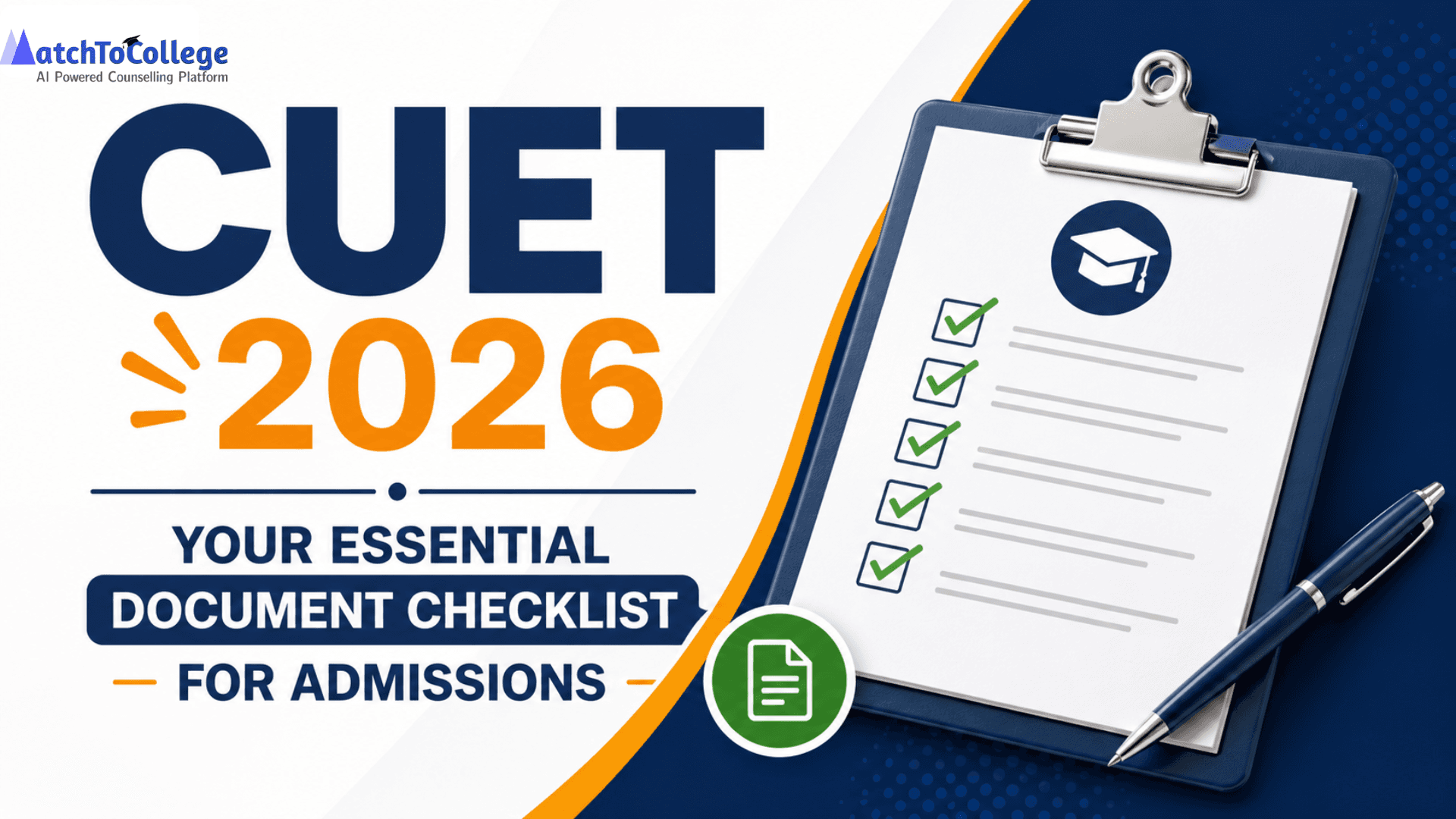 CUET 2026: Your Essential Document Checklist for Admissions