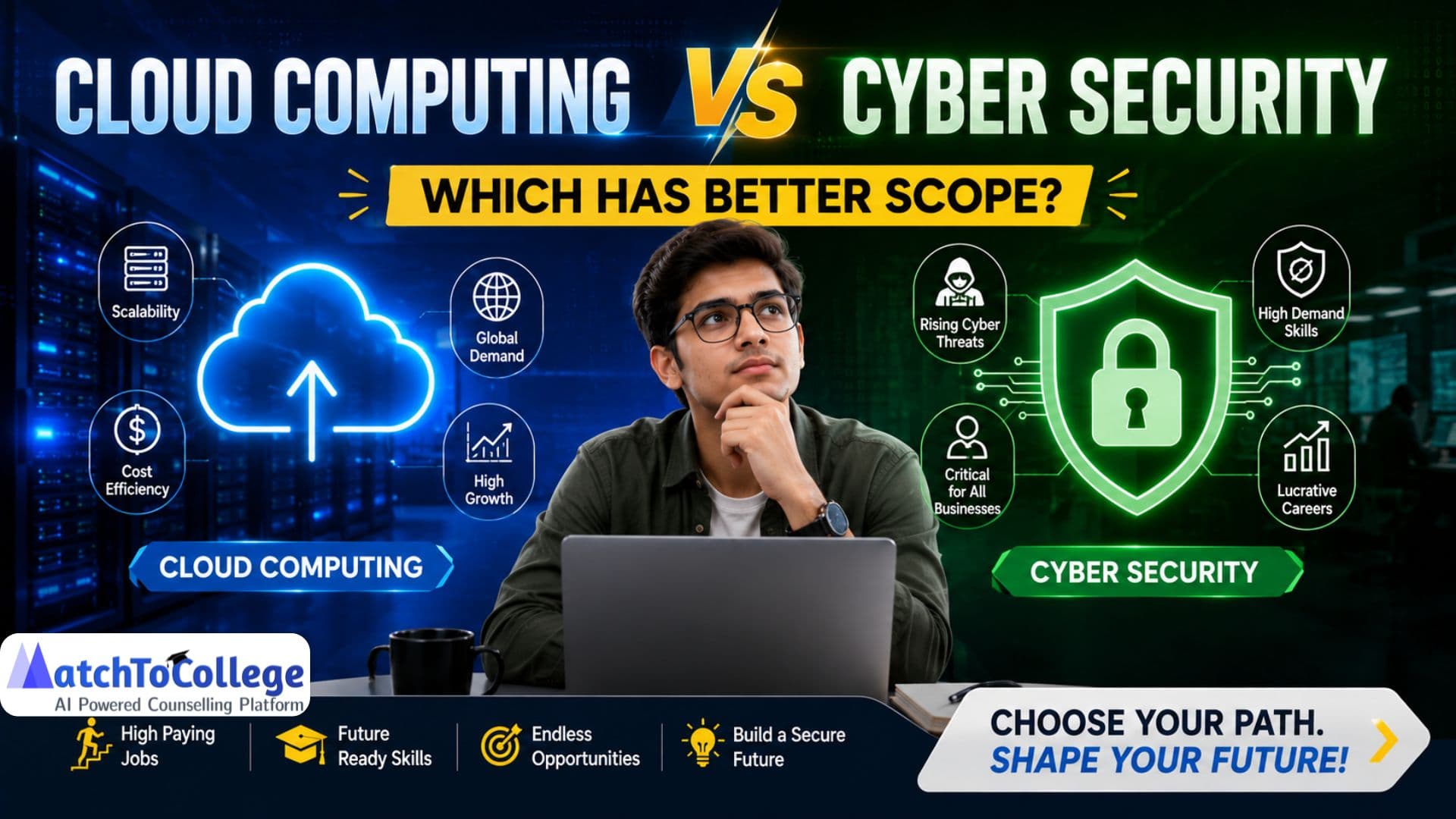 Cloud vs. Cyber Security: Which Tech Career Path is Best?