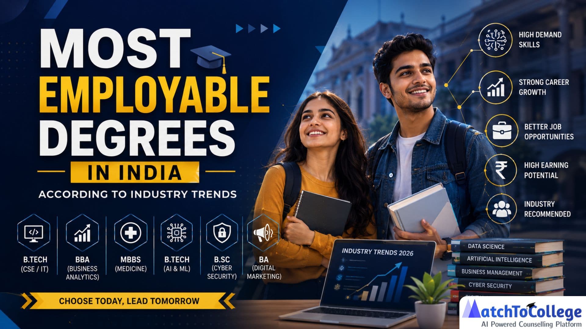 Most Employable Degrees in India: Future-Proof Your Career
