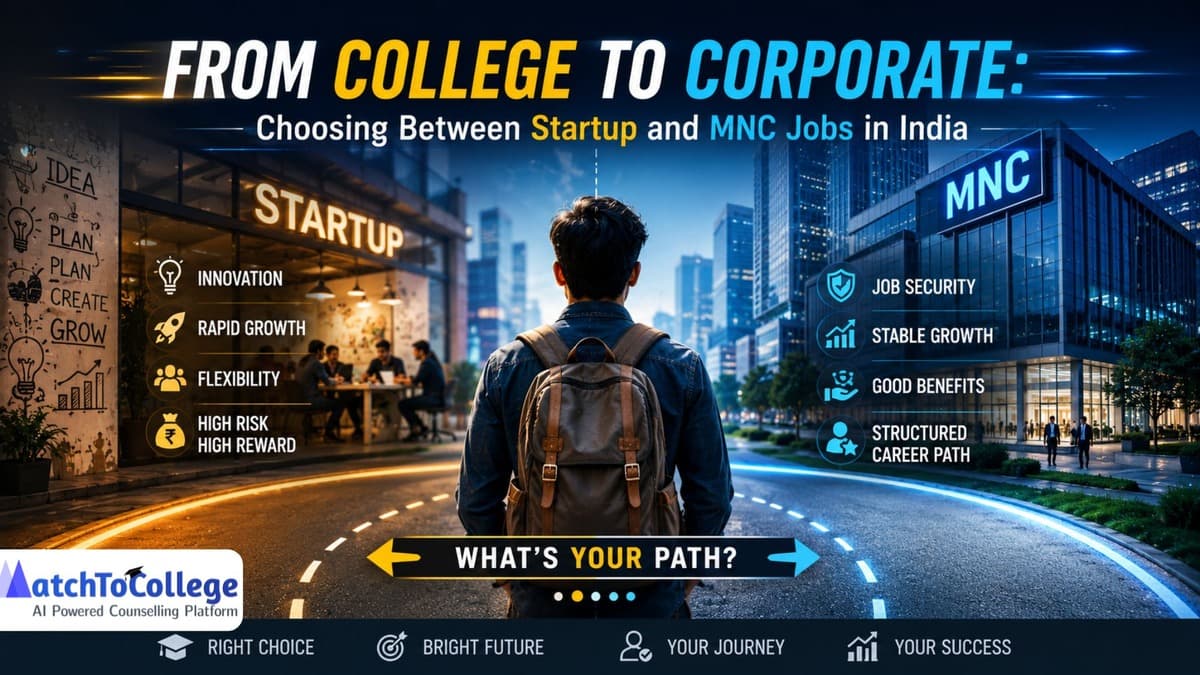 Startup vs MNC: Your First Career Move in India