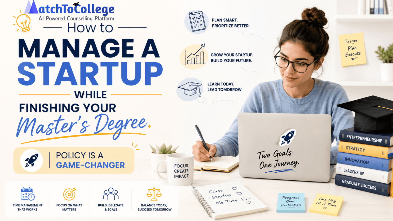 How to manage a Startup while finishing your Master's degree