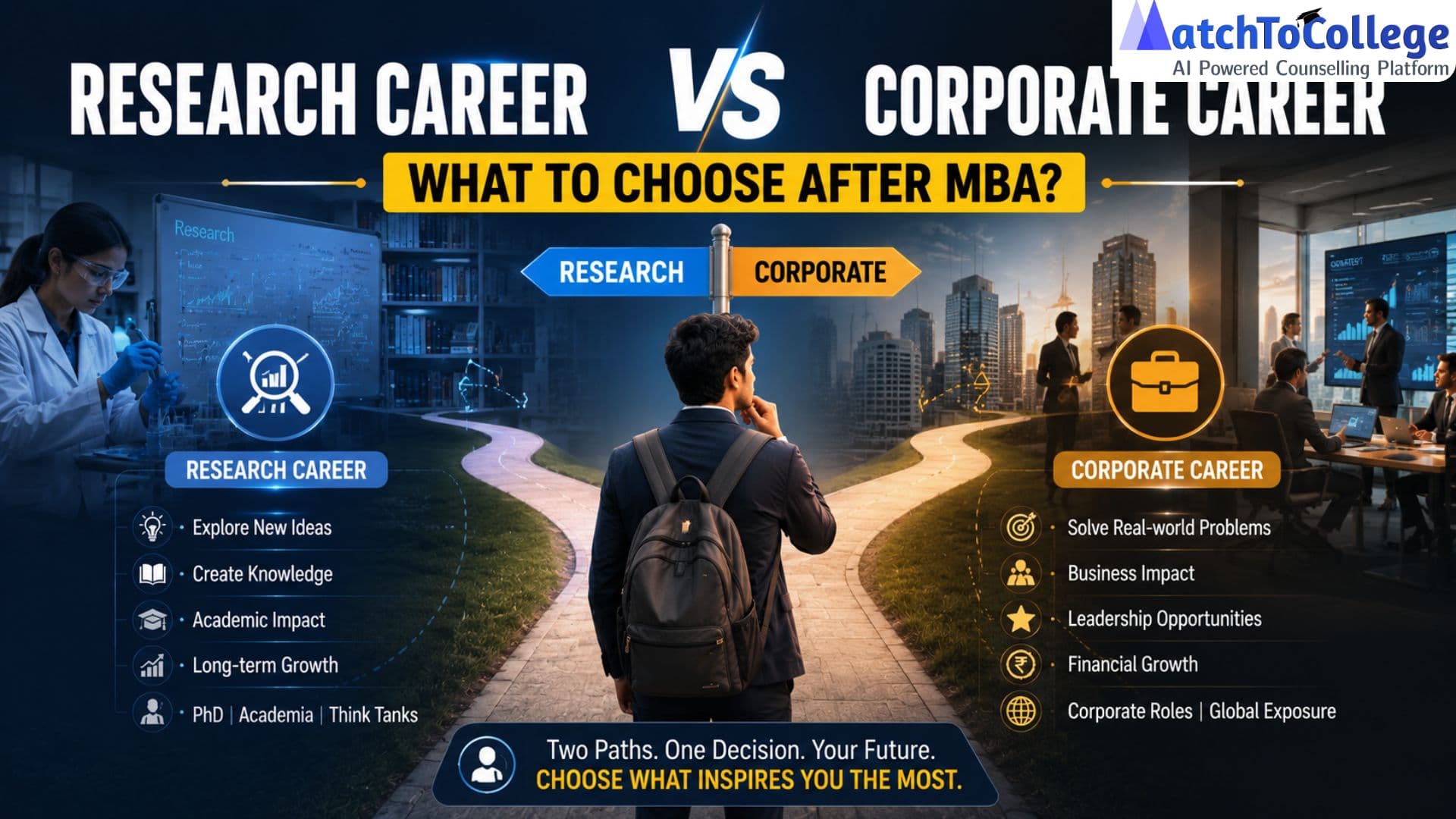 Research vs. Corporate: Your Post-MBA Career Choice