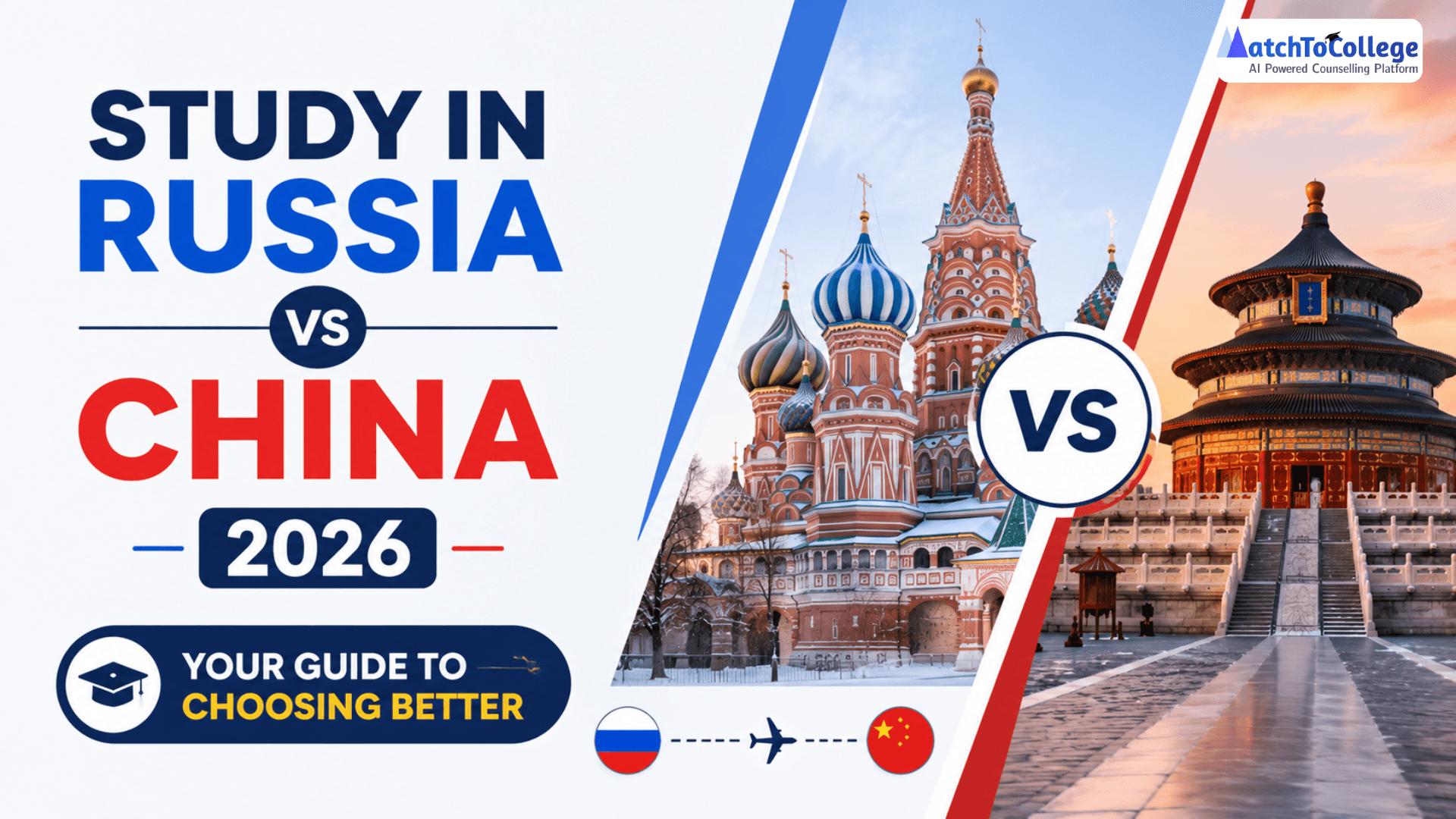Study in Russia vs China 2026: Your Guide to Choosing Better