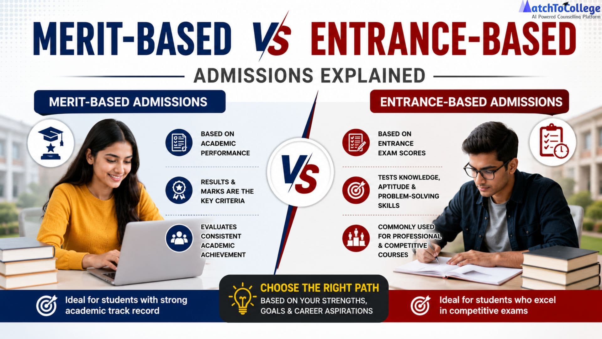 Merit vs. Entrance: Your College Admissions Guide