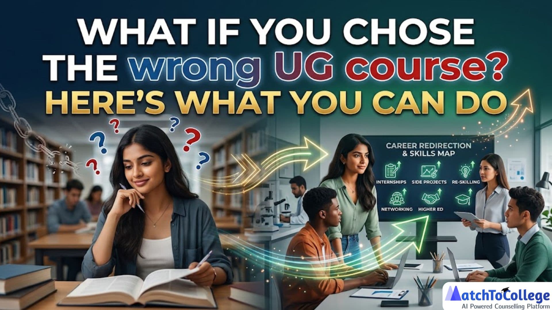Wrong UG Course? Pivot, Thrive & Redefine Your Path