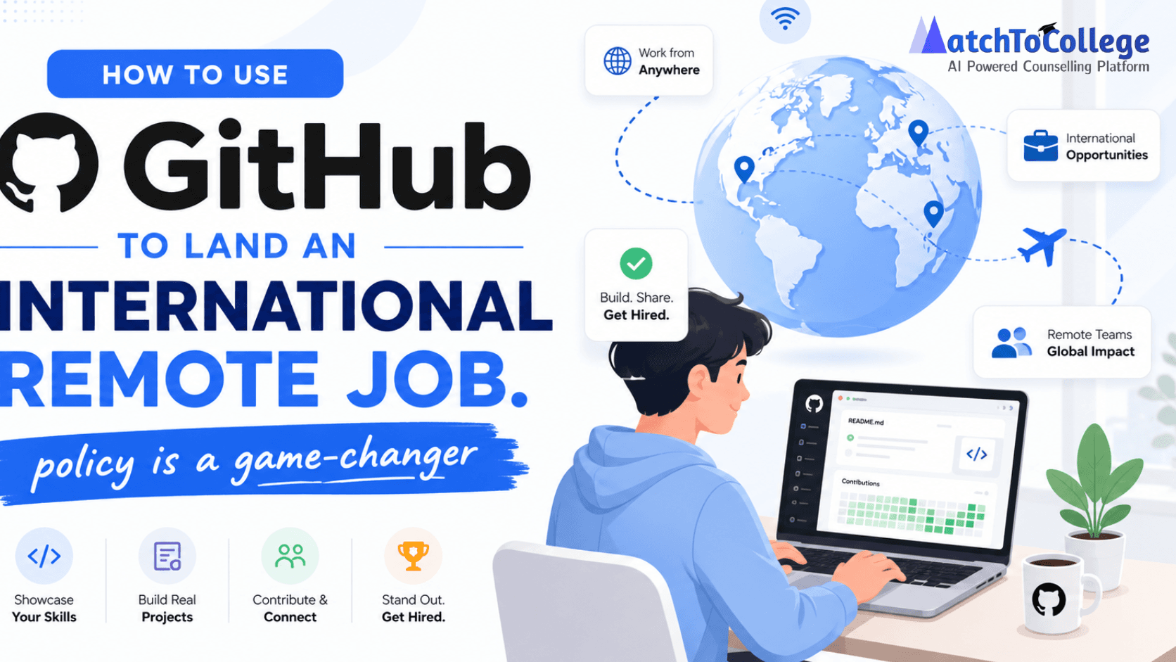 How to use GitHub to land an international remote job." policy is a game-changer