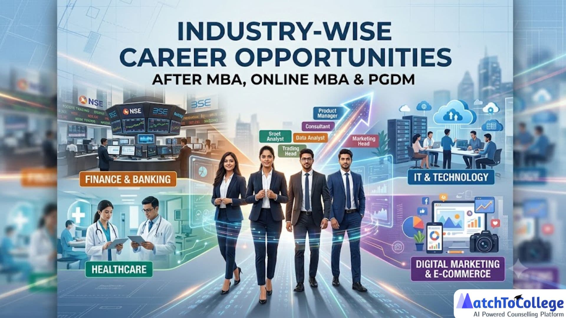 MBA Career Paths: Industry-Wise Opportunities & Growth