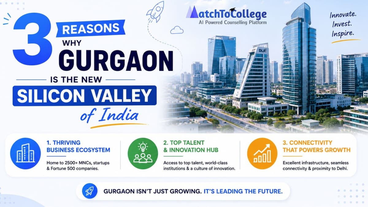 3 Reasons why Gurgaon is the new Silicon Valley of India.