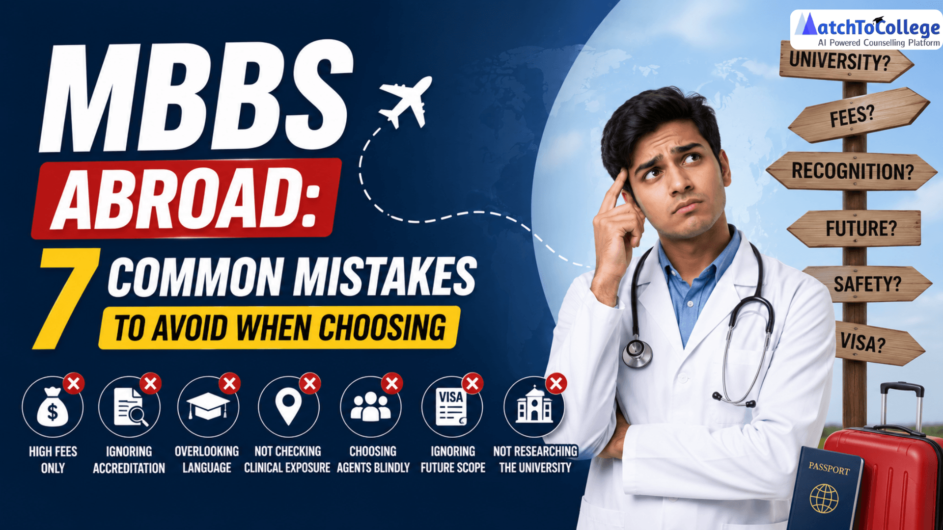 MBBS Abroad: 7 Common Mistakes to Avoid When Choosing