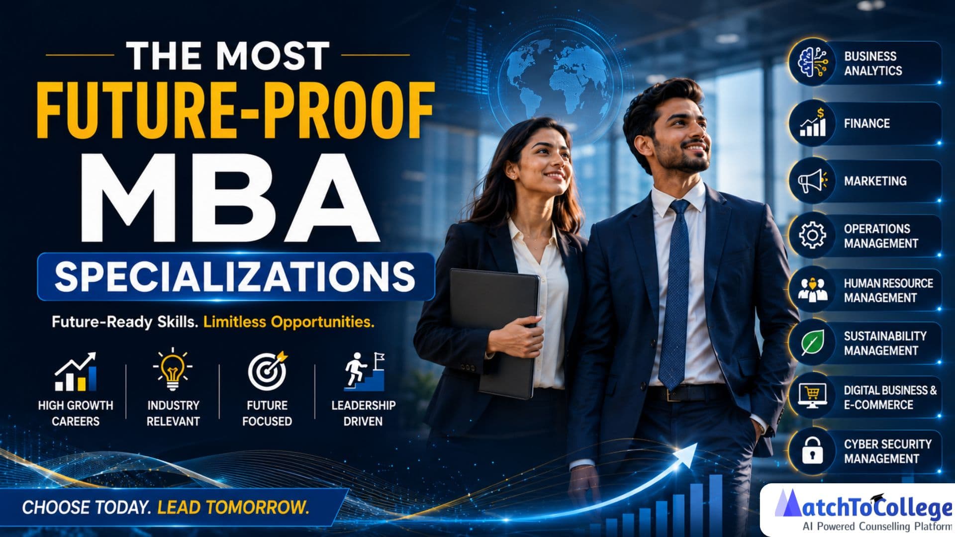 Top Future-Proof MBA Specializations for 2024 & Beyond