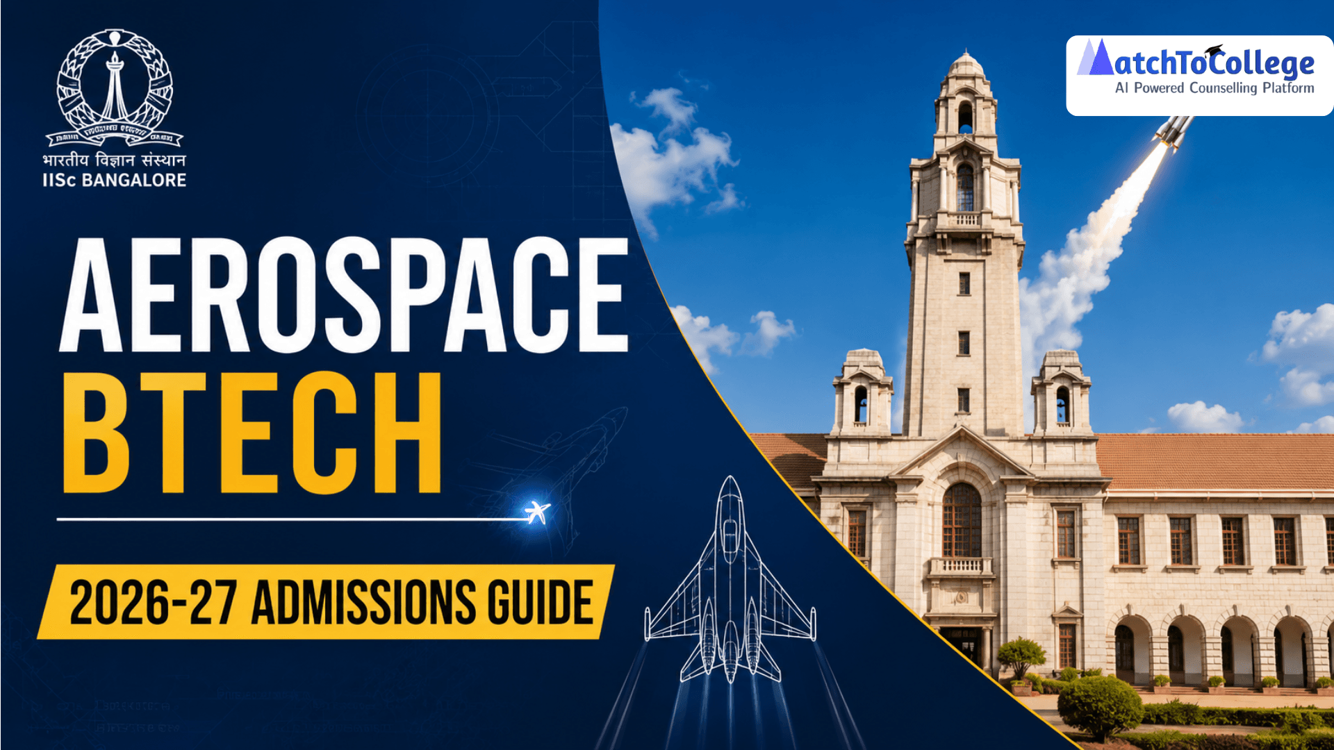 IISc Bangalore Aerospace BTech: 2026-27 Admissions Guide
