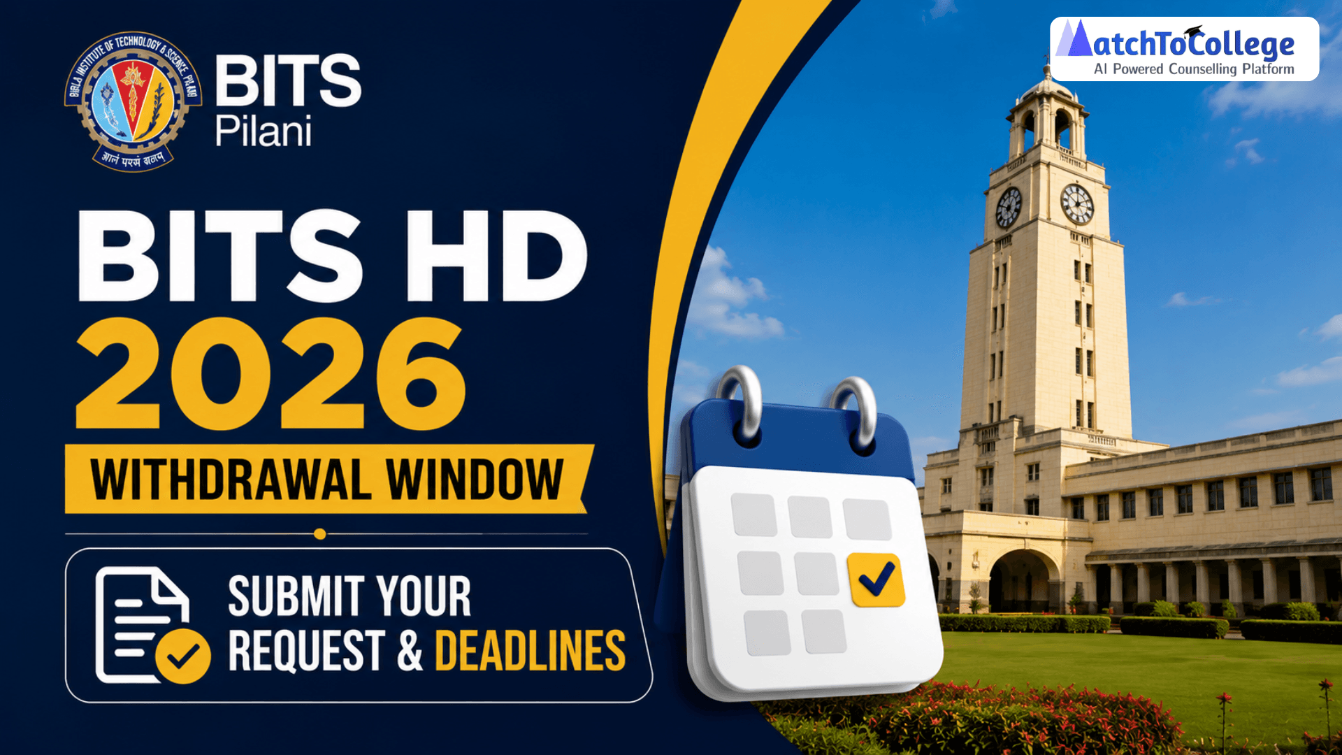 BITS HD 2026 Withdrawal Window: Submit Your Request & Deadlines