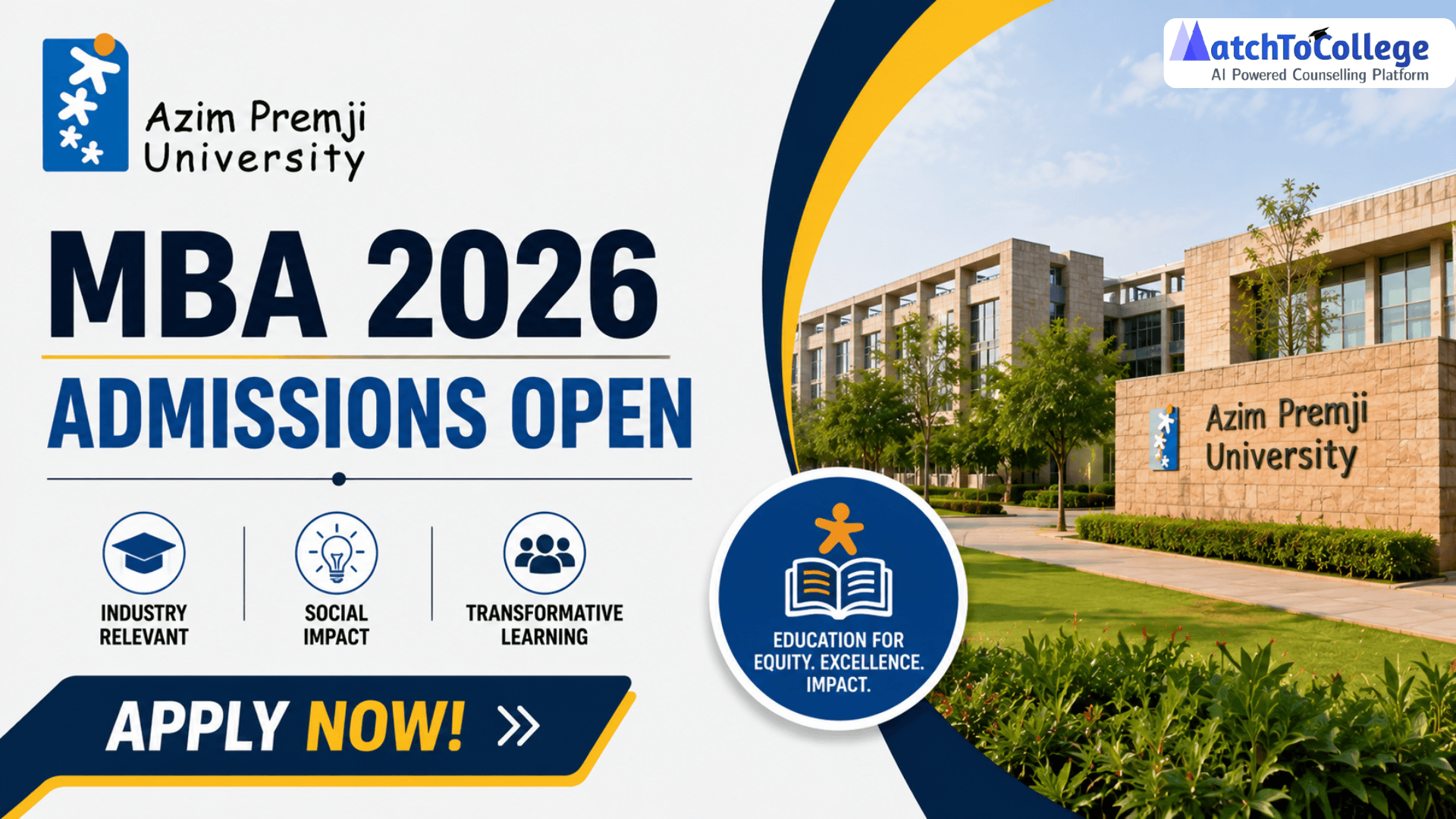 Azim Premji University MBA 2026 Admissions Open: Apply Now!