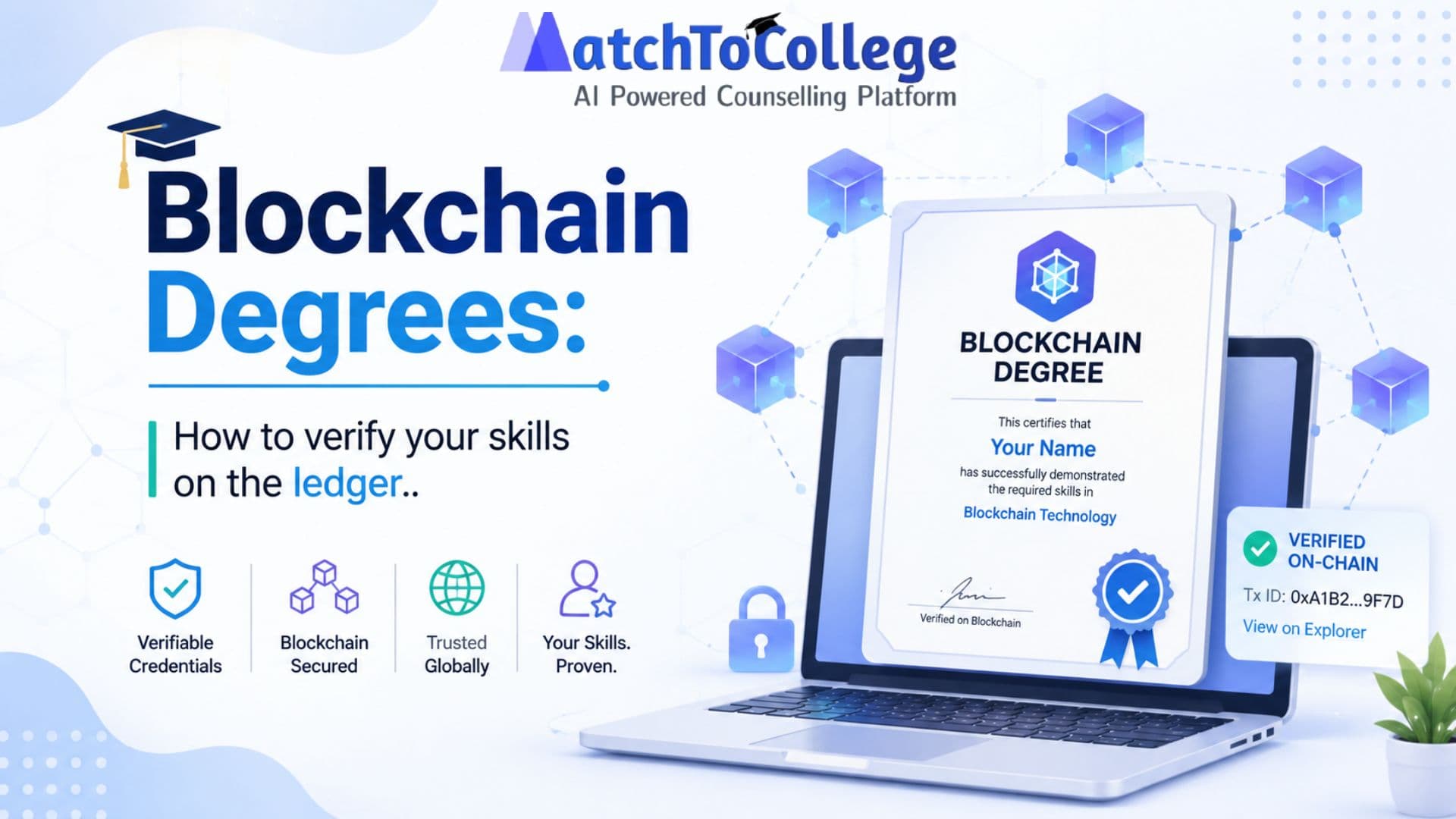 Blockchain Degrees: How to verify your skills on the ledger.