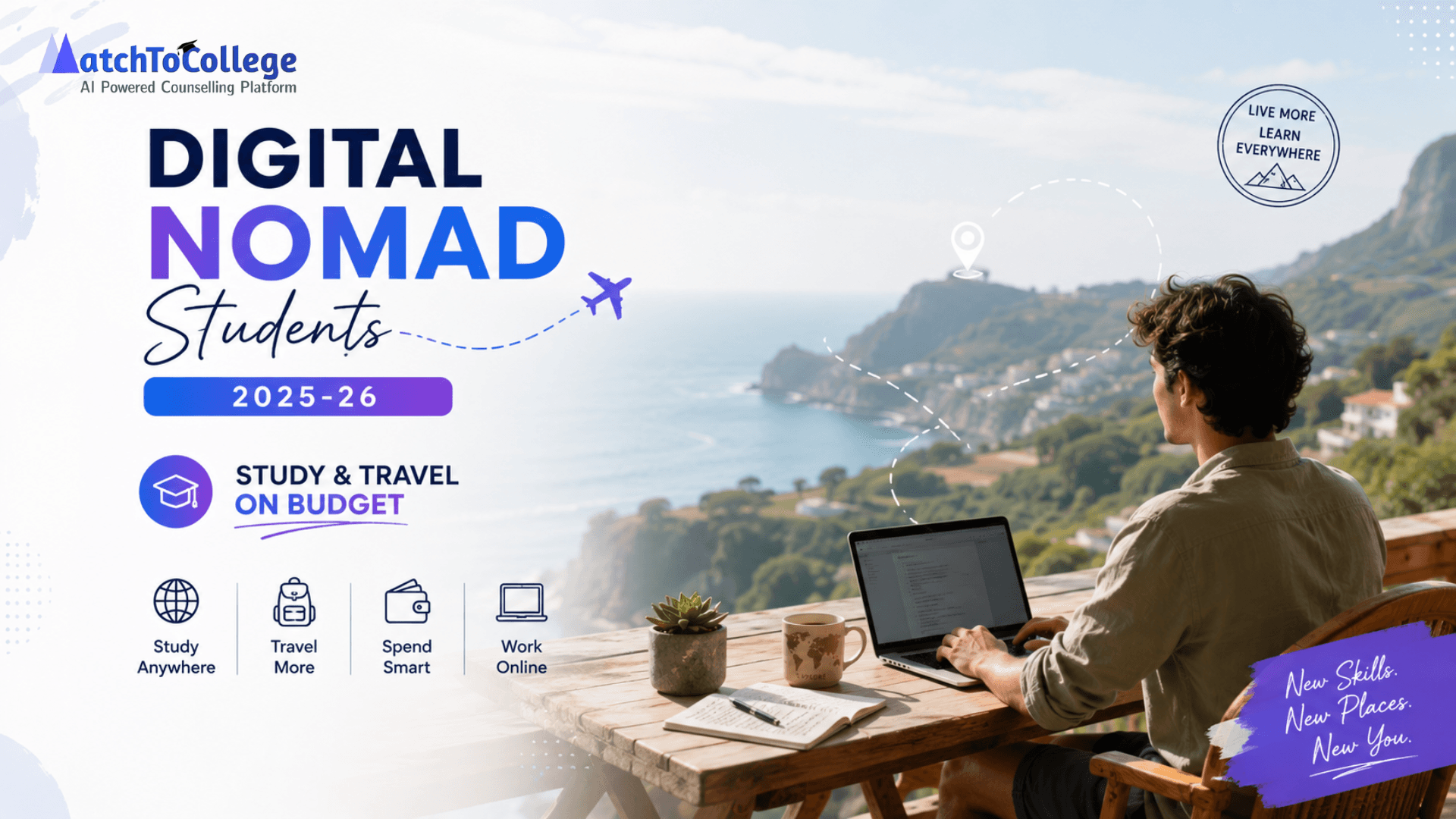 Digital Nomad Students 2025-26: Study & Travel on Budget