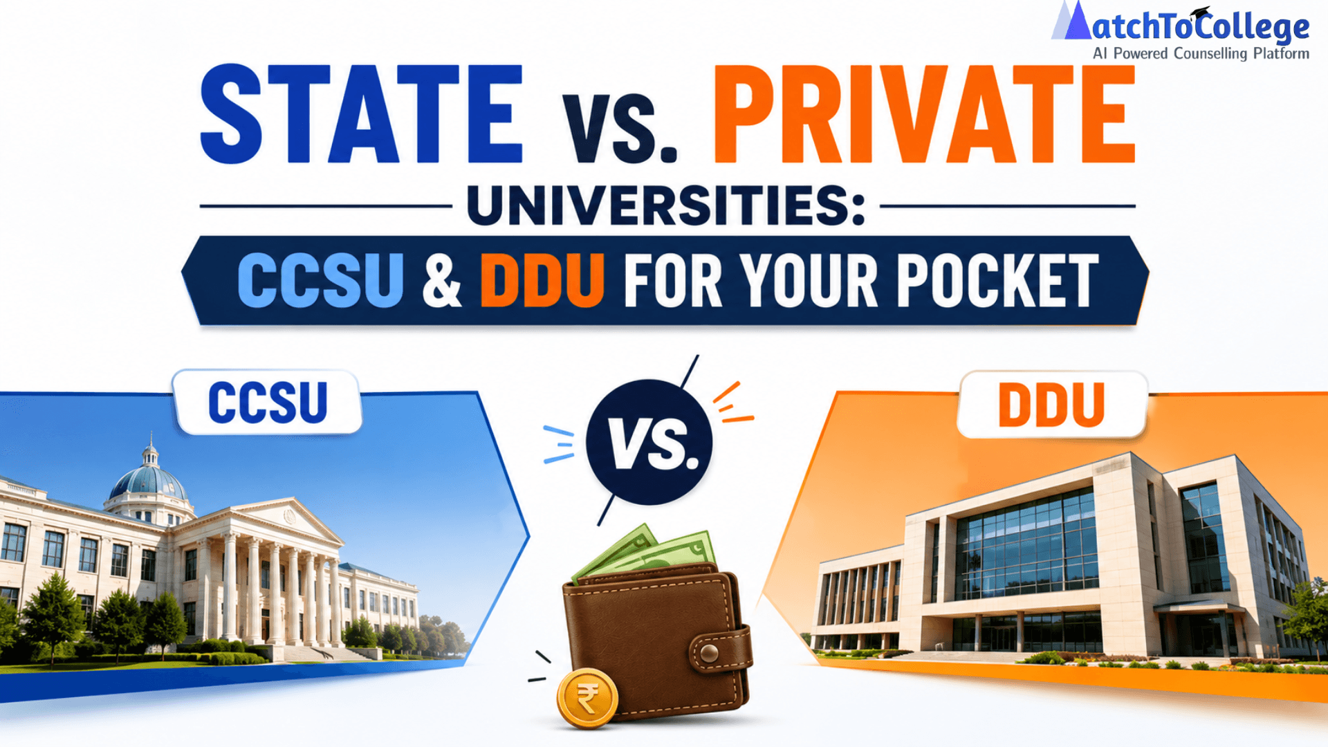 State vs. Private Universities: CCSU & DDU for Your Pocket