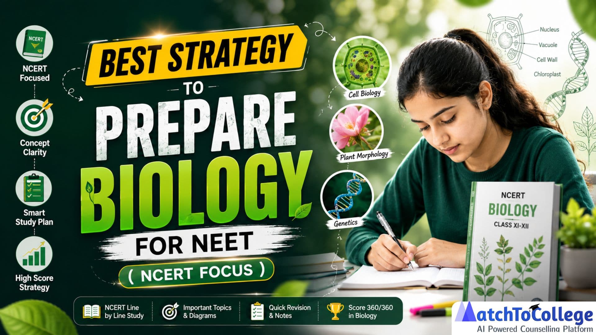 NEET Biology 2026: Master NCERT for Top Scores | MatchToCollege