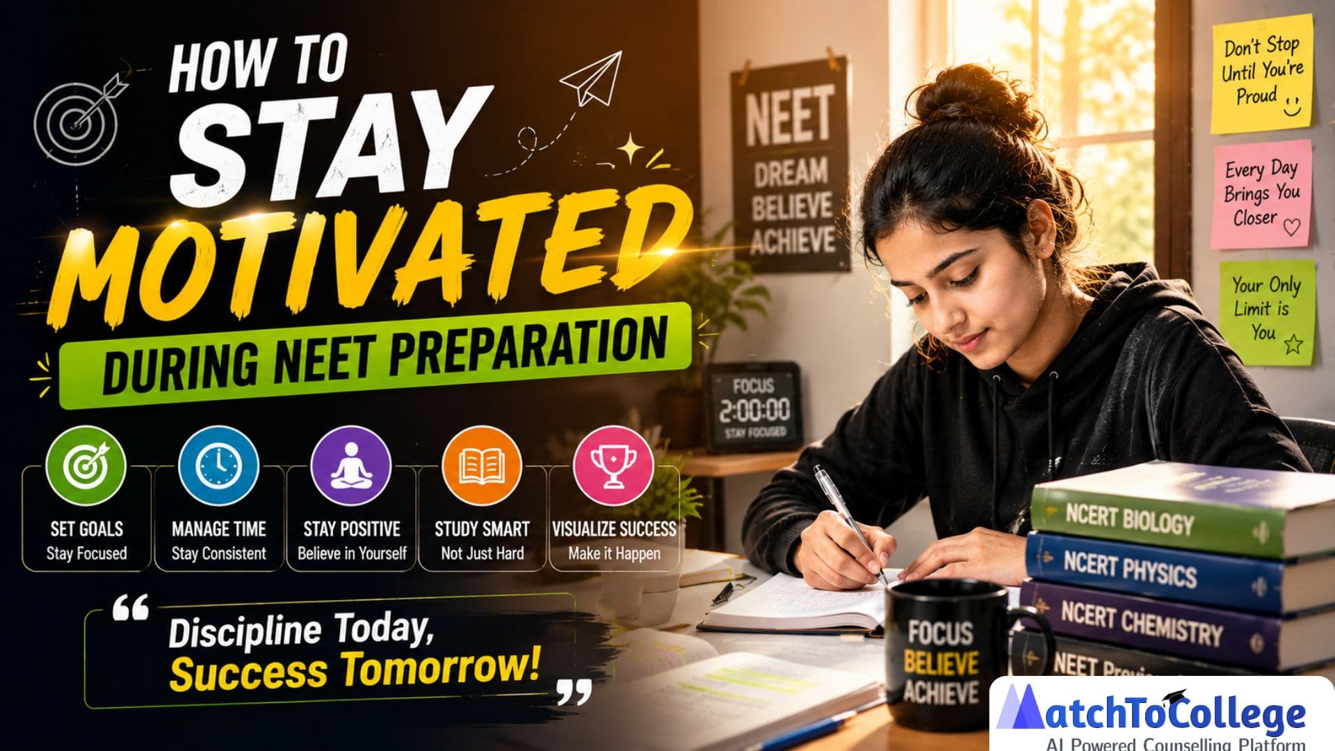 NEET Motivation: Stay Focused & Ace Your Medical Dream