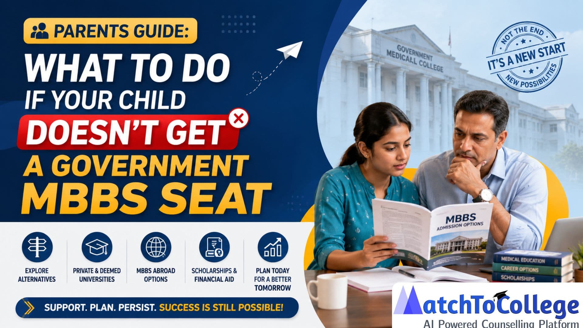 No Govt MBBS Seat? Your Child's Path to Medicine