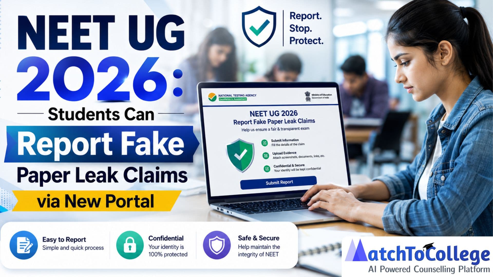 NEET UG 2026: Report Fake Paper Leaks & Secure Your Future
